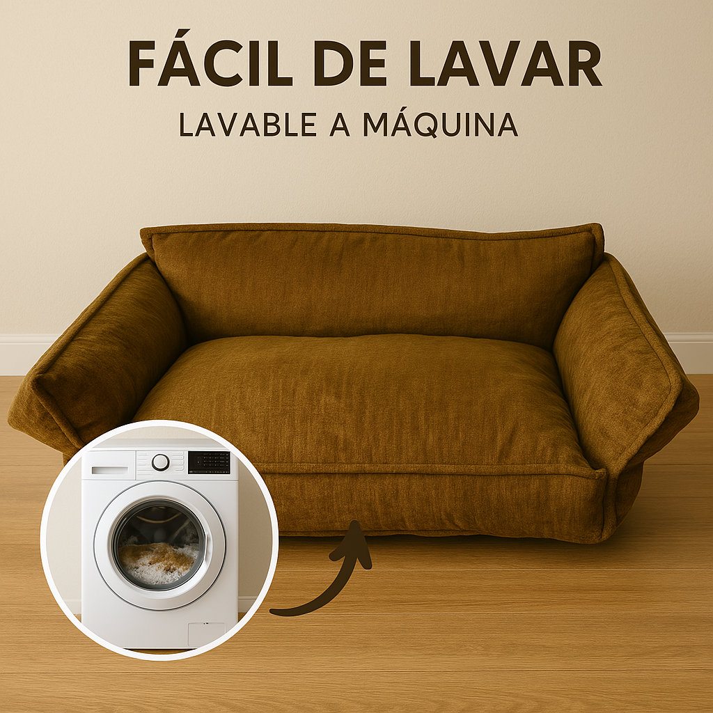 El descanso que tu peludo merece, con funda lavable y estilo